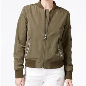 Levi Strauss Army Green Bomber Jacket